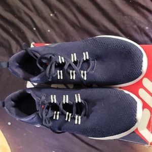 FILA Men's Verso Navy blue athletic shoes